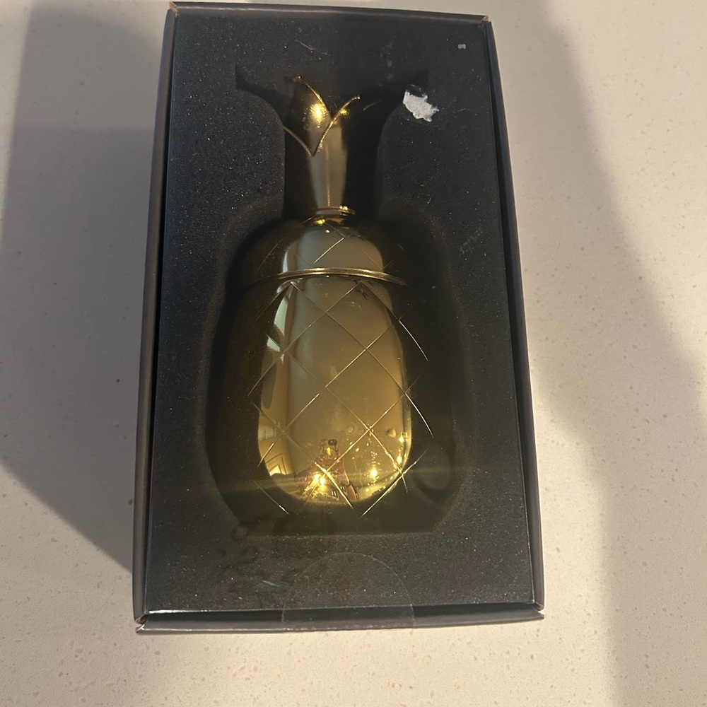 Martha Stewart Gold Pineapple Cocktail Shaker